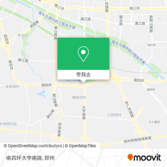 南四环大学南路地图