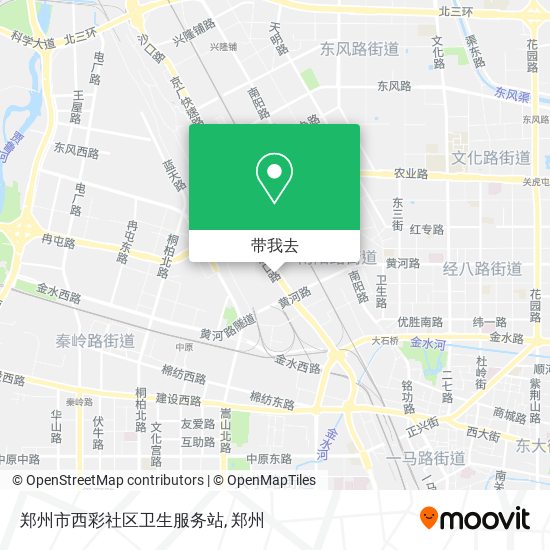 郑州市西彩社区卫生服务站地图