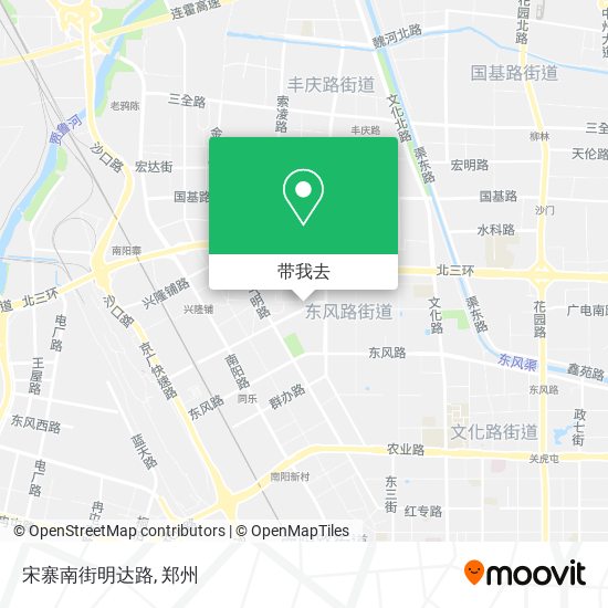 宋寨南街明达路地图