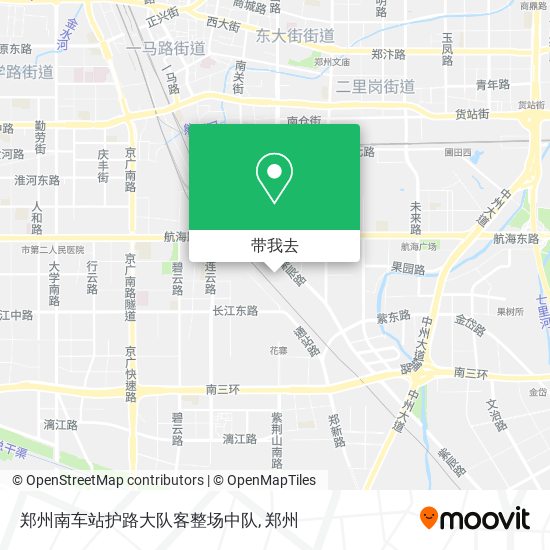 郑州南车站护路大队客整场中队地图