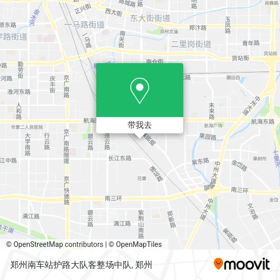 郑州南车站护路大队客整场中队地图