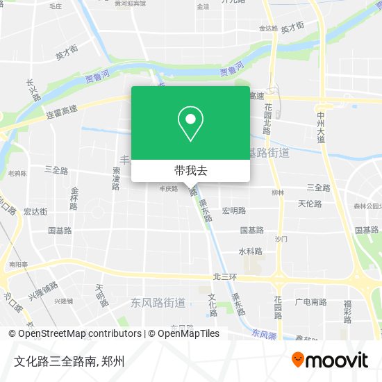 文化路三全路南地图