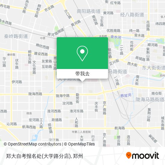 郑大自考报名处(大学路分店)地图