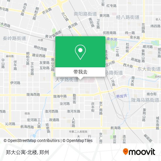 郑大公寓-北楼地图