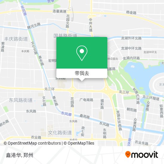 鑫港华地图