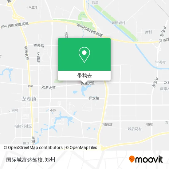 国际城富达驾校地图