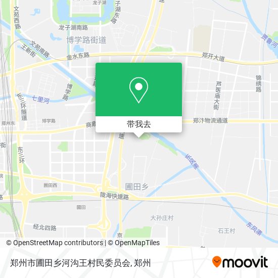 郑州市圃田乡河沟王村民委员会地图