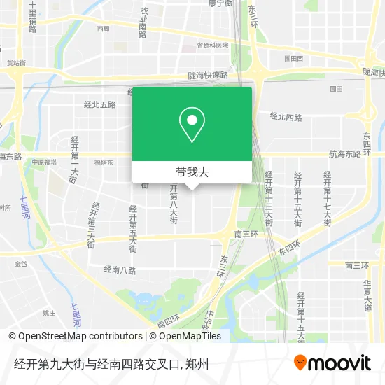 经开第九大街与经南四路交叉口地图