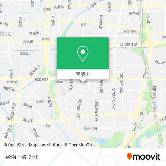 经南一路地图