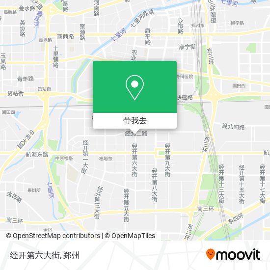 经开第六大街地图
