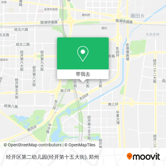 经开区第二幼儿园(经开第十五大街)地图