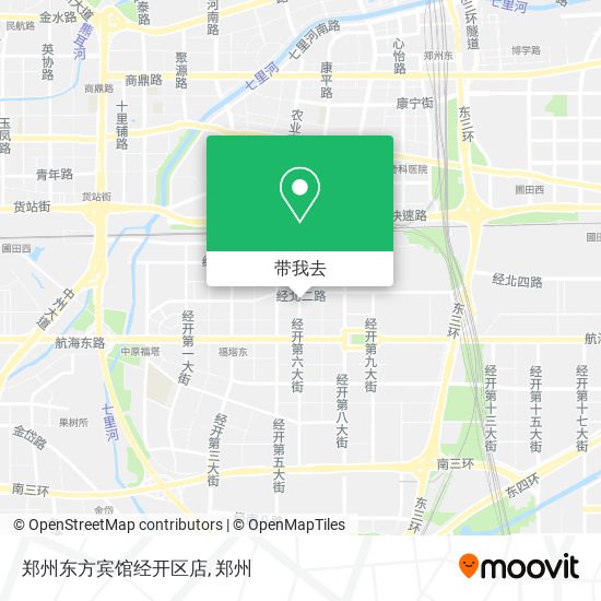 郑州东方宾馆经开区店地图