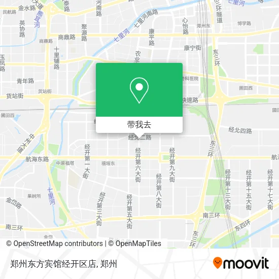 郑州东方宾馆经开区店地图