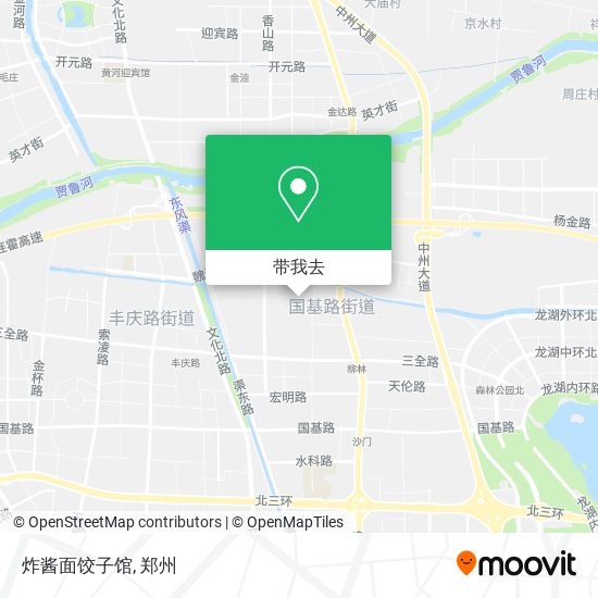 炸酱面饺子馆地图