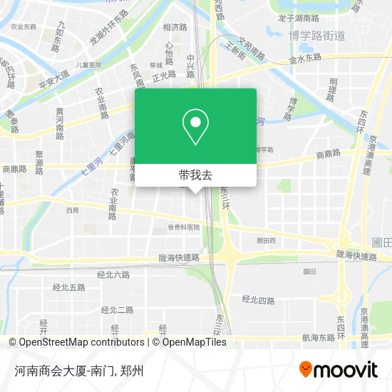 河南商会大厦-南门地图
