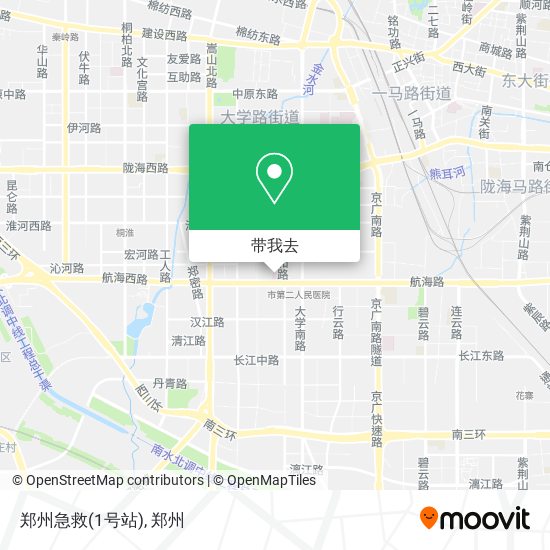 郑州急救(1号站)地图