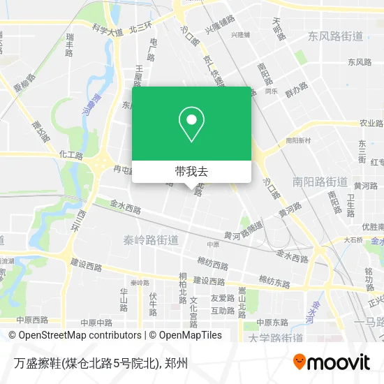 万盛擦鞋(煤仓北路5号院北)地图