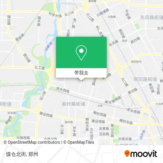 煤仓北街地图