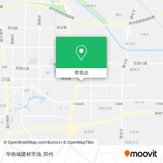 华南城建材市场地图