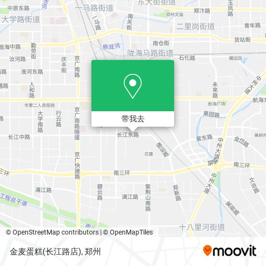 金麦蛋糕(长江路店)地图