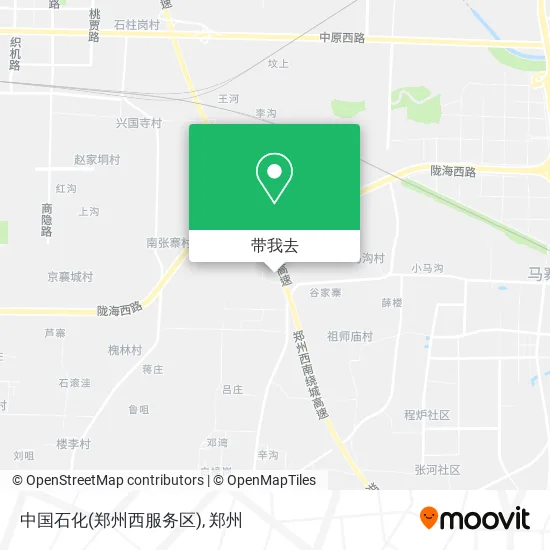 中国石化(郑州西服务区)地图