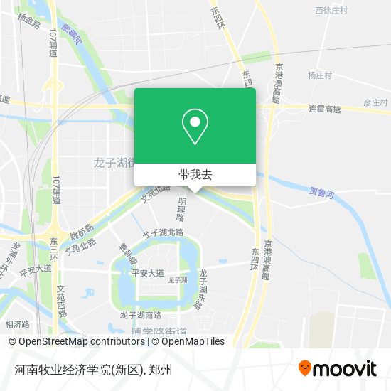 河南牧业经济学院(新区)地图
