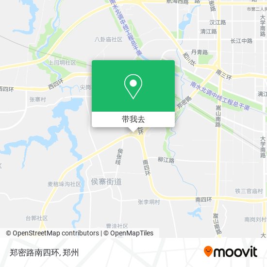 郑密路南四环地图