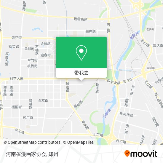 河南省漫画家协会地图