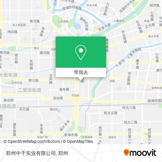 郑州中千实业有限公司地图