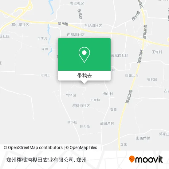 郑州樱桃沟樱田农业有限公司地图