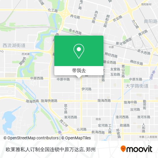 欧莱雅私人订制全国连锁中原万达店地图