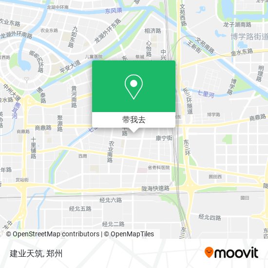 建业天筑地图