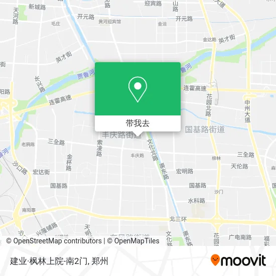 建业·枫林上院-南2门地图
