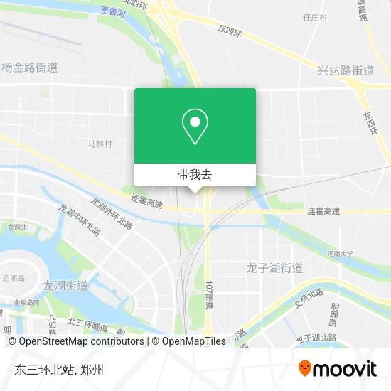 东三环北站地图