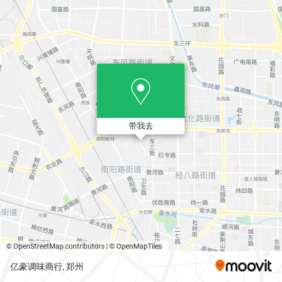亿豪调味商行地图