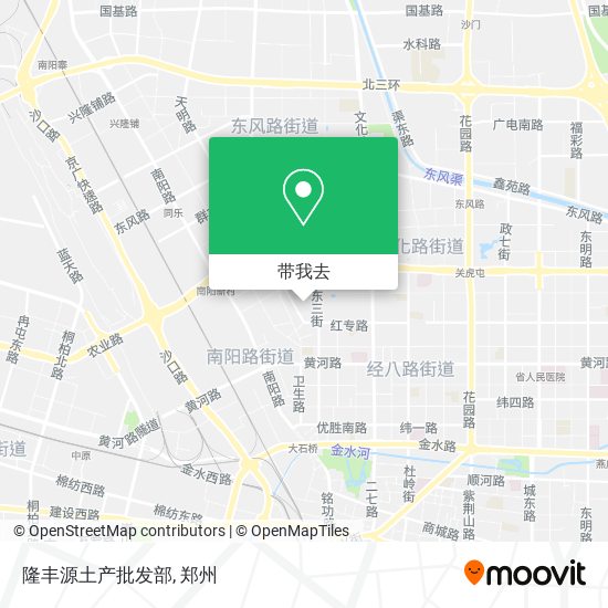 隆丰源土产批发部地图