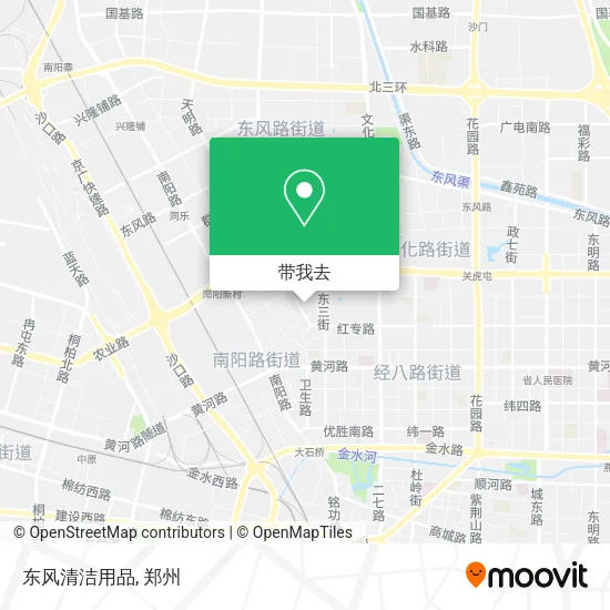东风清洁用品地图