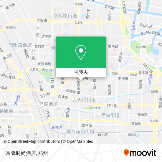 富驿时尚酒店地图