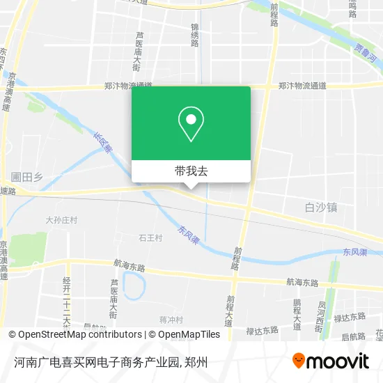 河南广电喜买网电子商务产业园地图