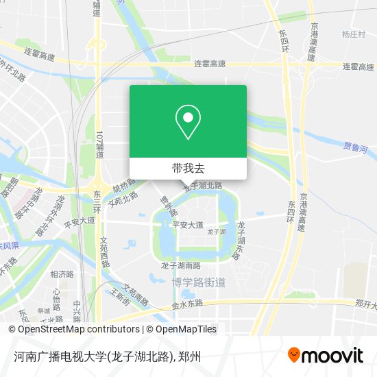 河南广播电视大学(龙子湖北路)地图