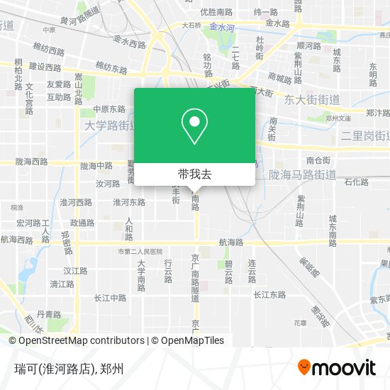 瑞可(淮河路店)地图