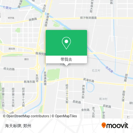 海天标牌地图