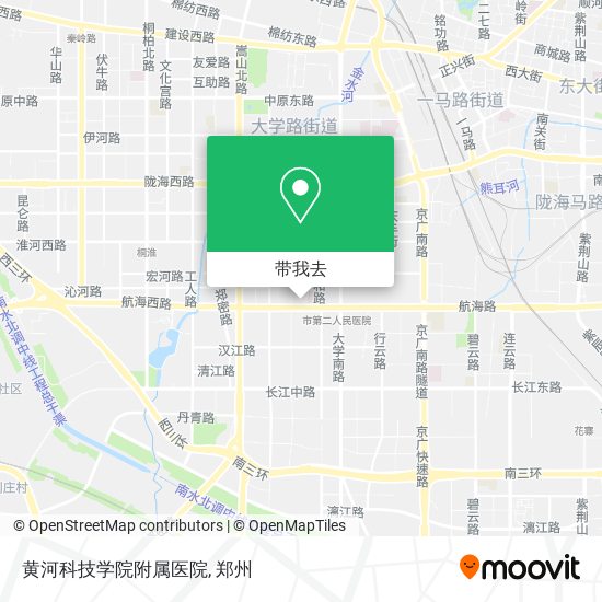 黄河科技学院附属医院地图