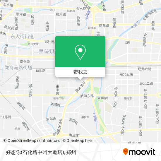 好想你(石化路中州大道店)地图