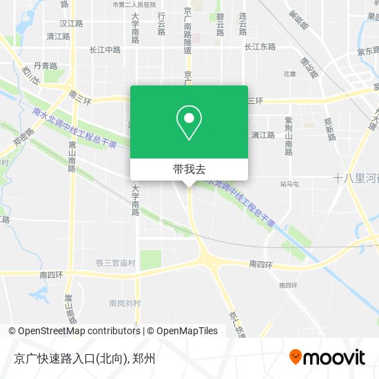 京广快速路入口(北向)地图