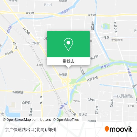 京广快速路出口(北向)地图