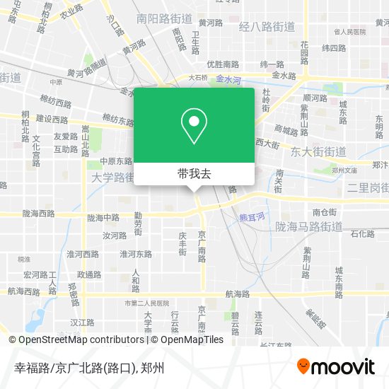 幸福路/京广北路(路口)地图