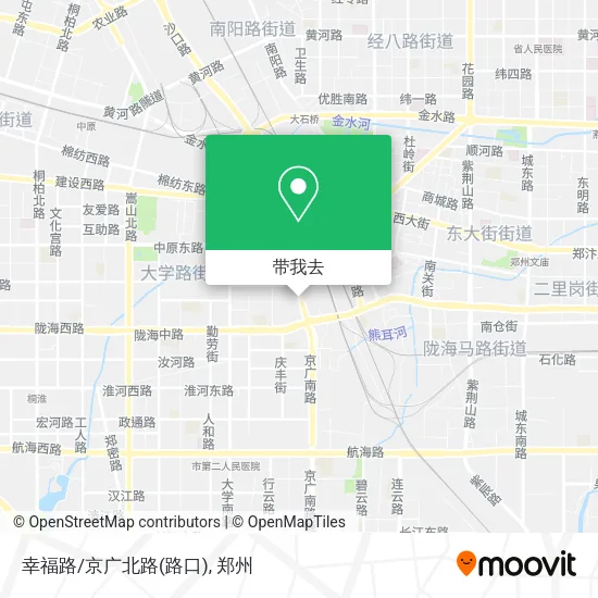 幸福路/京广北路(路口)地图
