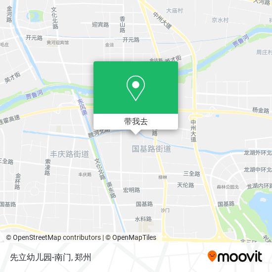 先立幼儿园-南门地图