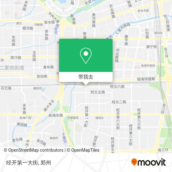 经开第一大街地图